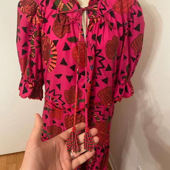 Farm Rio Snake Fruit Maxi Dress - Picture 7 of 10